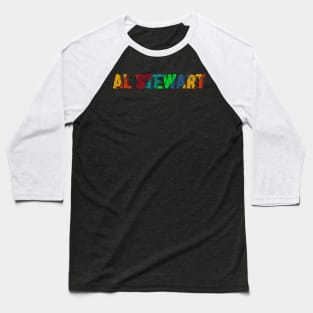 vintage color Al Stewart Baseball T-Shirt